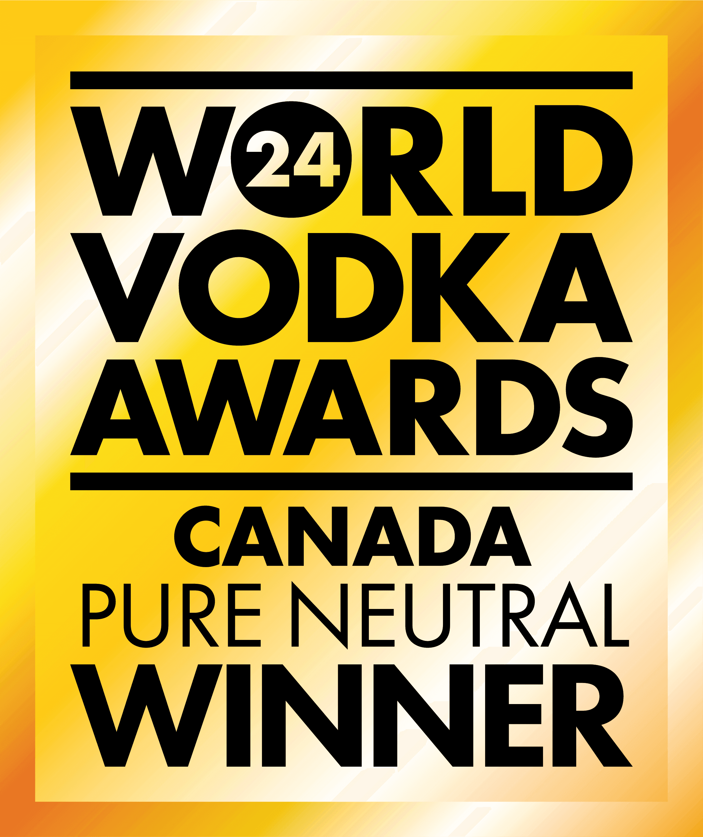 What SIRIN's World Vodka Awards 2024 Canada country winner recognition means