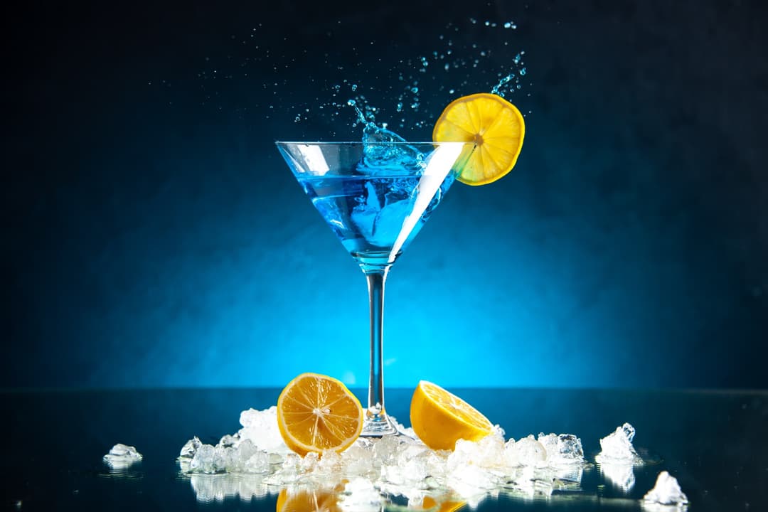 SIRIN Vodka served in a refined cocktail setting